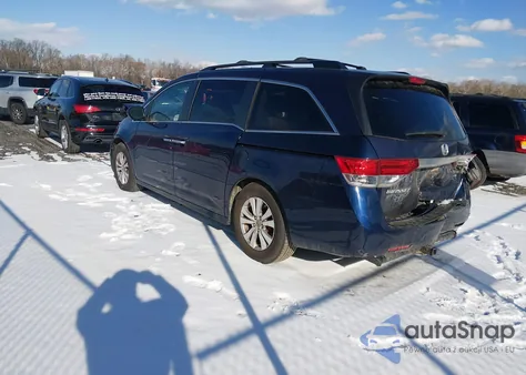 2014 Honda Odyssey Ex z USA, uszkodzony, nr VIN 5FNRL5H44EB085601